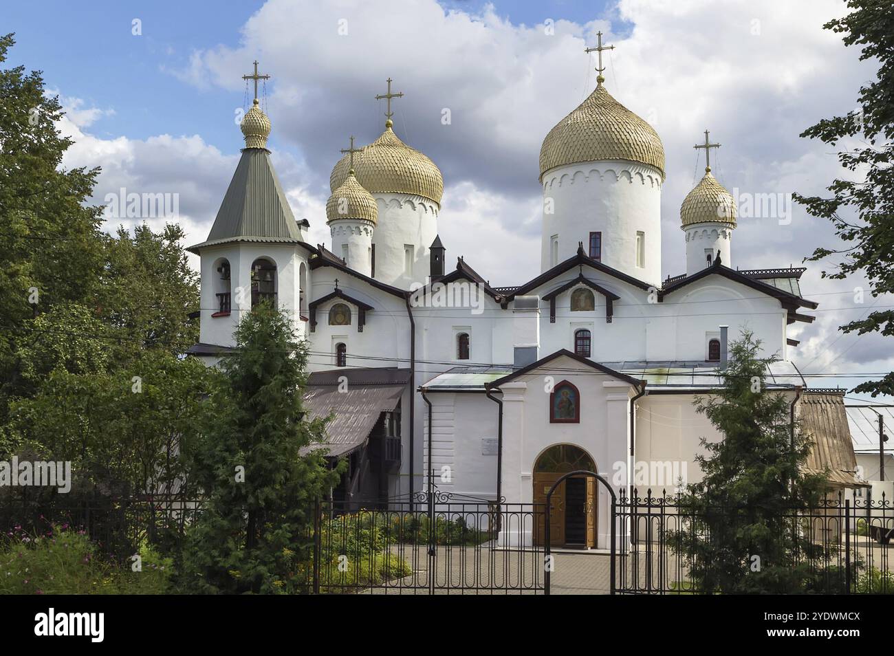 Églises de Philippe l'Apôtre et de Nicolas le Wonderworker, Veliky Novgorod, Russie. Les deux églises ont été construites en 1526 Banque D'Images