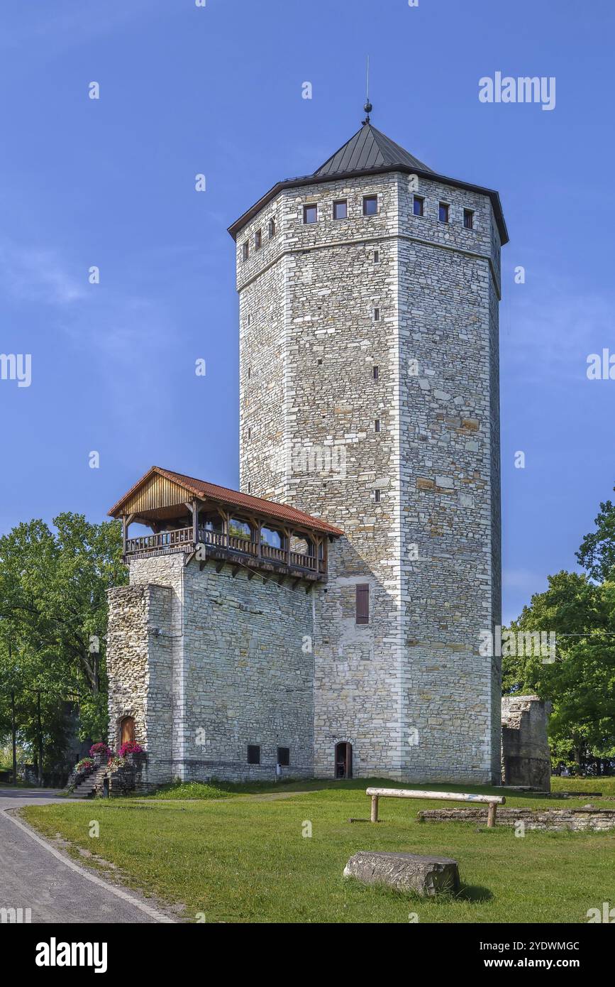 Château a été construit à Paide quelque temps en 1265 ou 1266, Estonie, Europe Banque D'Images