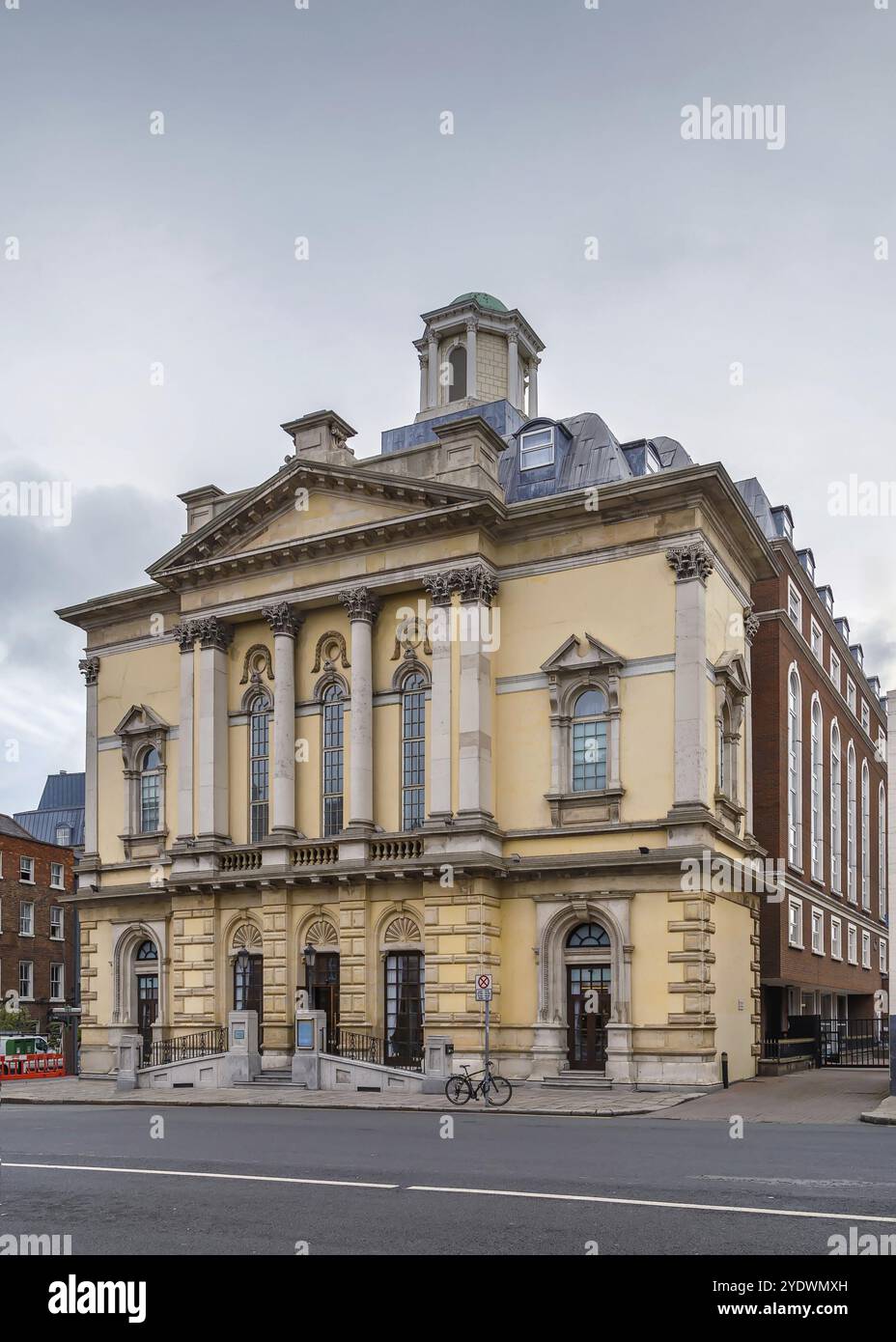 Bâtiment de l'Hôtel Davenport dans le centre-ville de Dublin, Irlande, Europe Banque D'Images