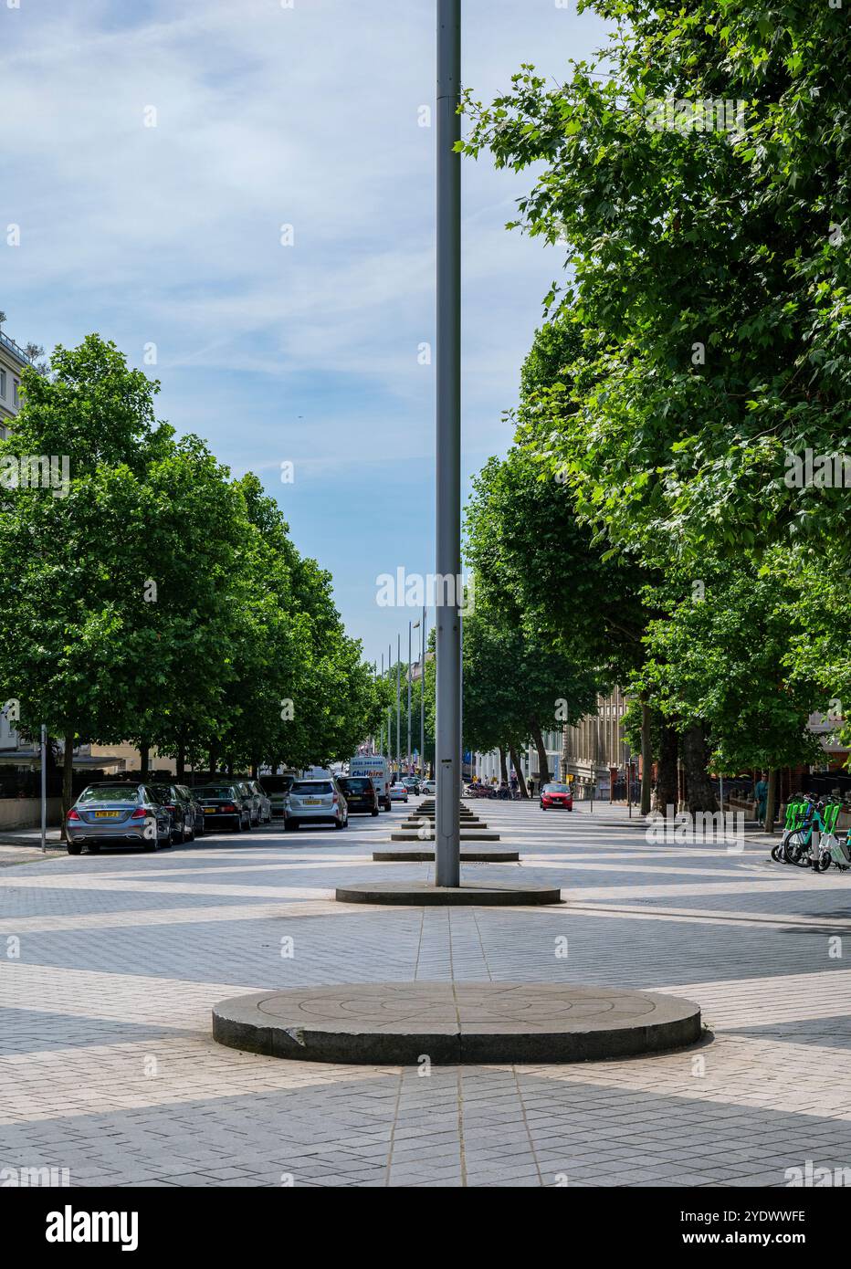 Londres - 06 16 2022 : vue sur Exhibition Rd Banque D'Images