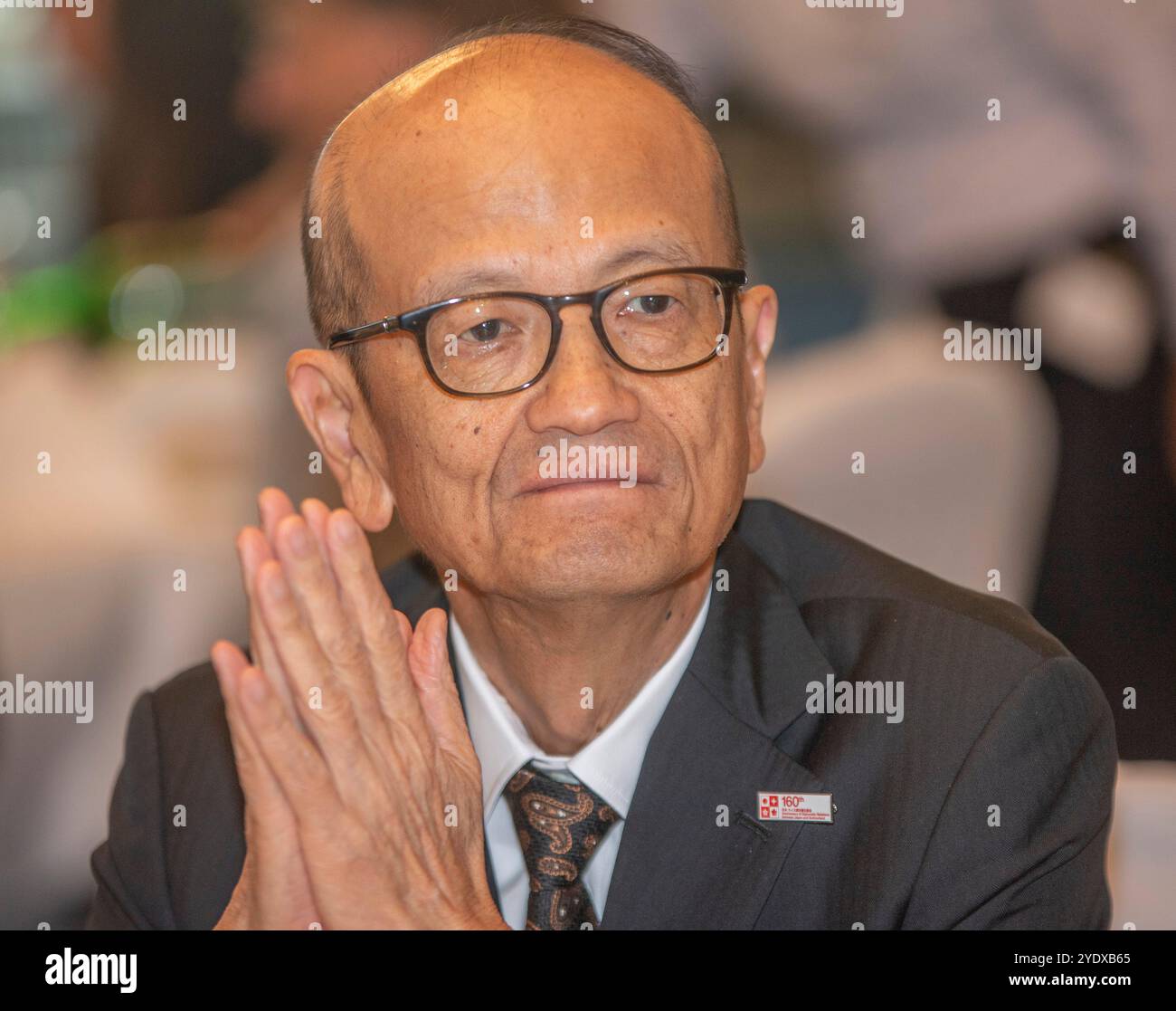 Berne, Vaud, Suisse. 28 octobre 2024. Berne Suisse, 28/2024 : YOSHNORI FUJIYAMA (ambassadeur du Japon) qui était présent au dîner lors du dîner présidentiel. Le dîner présidentiel a eu lieu à l'Hôtel Schweizerhof Bern à Berne. (Crédit image : © Eric Dubost/ZUMA Press Wire) USAGE ÉDITORIAL SEULEMENT! Non destiné à UN USAGE commercial ! Banque D'Images