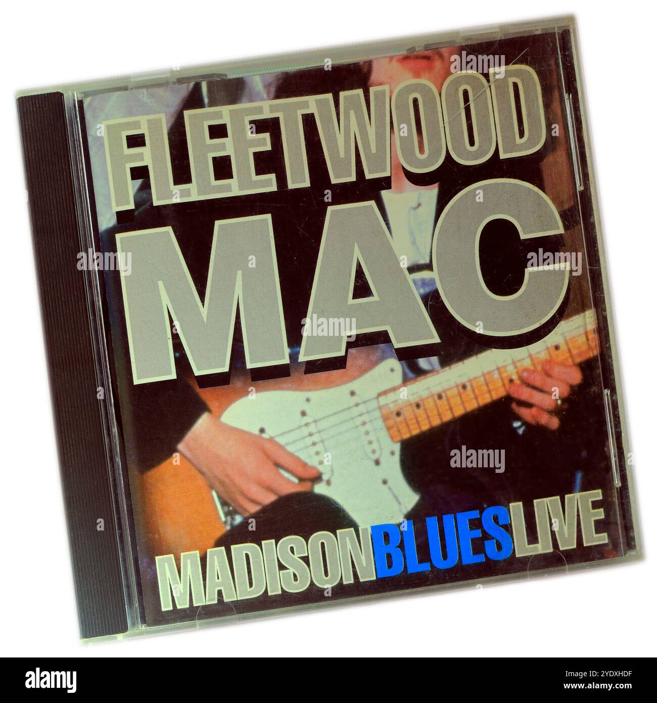 Fleetwod Mac - étui CD Madison Blues Live album. Studio mis en place sur fond blanc. Prise 2024 Banque D'Images