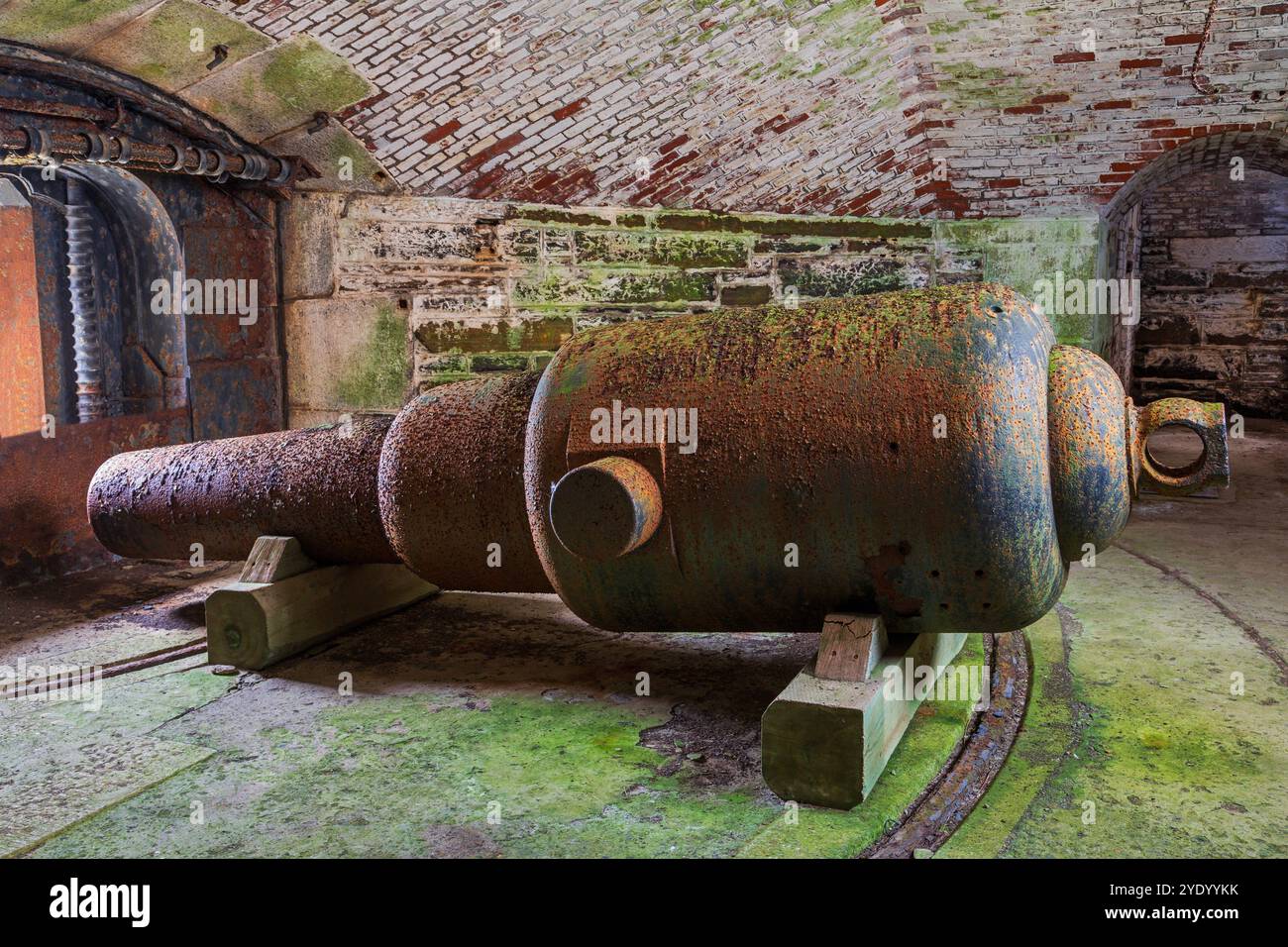 Gun, lieu historique national de l'île Georges, Halifax, Nouvelle-Écosse, Canada Banque D'Images