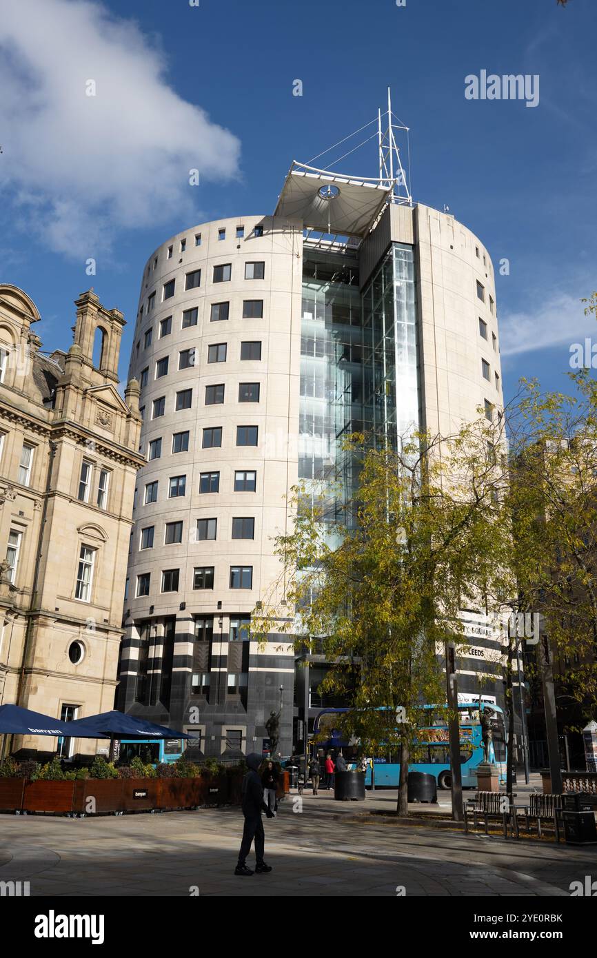 One City Square immeuble de bureaux, City Square, Leeds, West Yorkshire, Angleterre, ROYAUME-UNI Banque D'Images