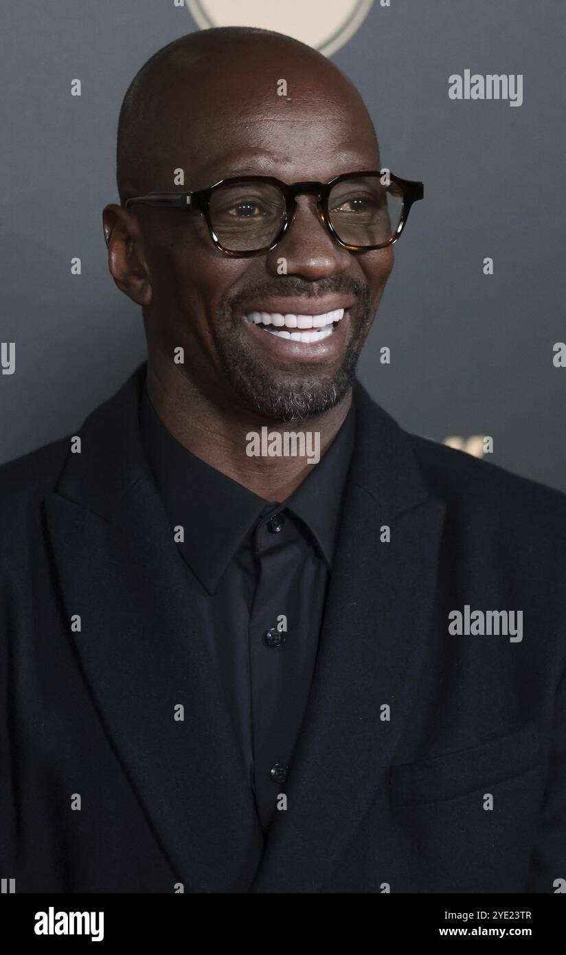 Claude Makelele assiste à la 68e conférence photo ballon d&#39 ; ou France Football 2024 le 28 octobre 2024 au Théâtre du Châtelet à Paris Banque D'Images