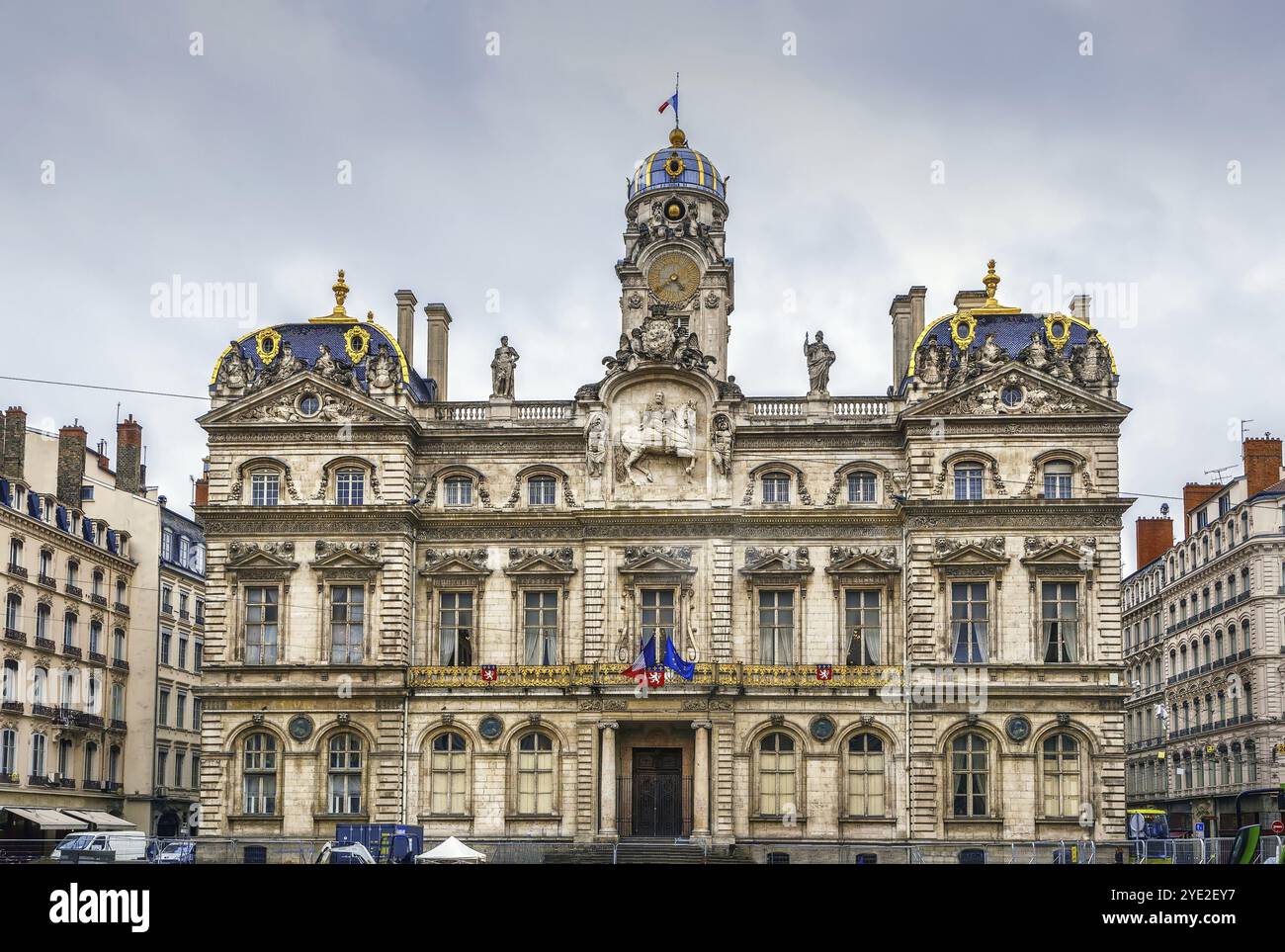 L'Hôtel de ville de Lyon est l'hôtel de ville de Lyon, France, Europe Banque D'Images