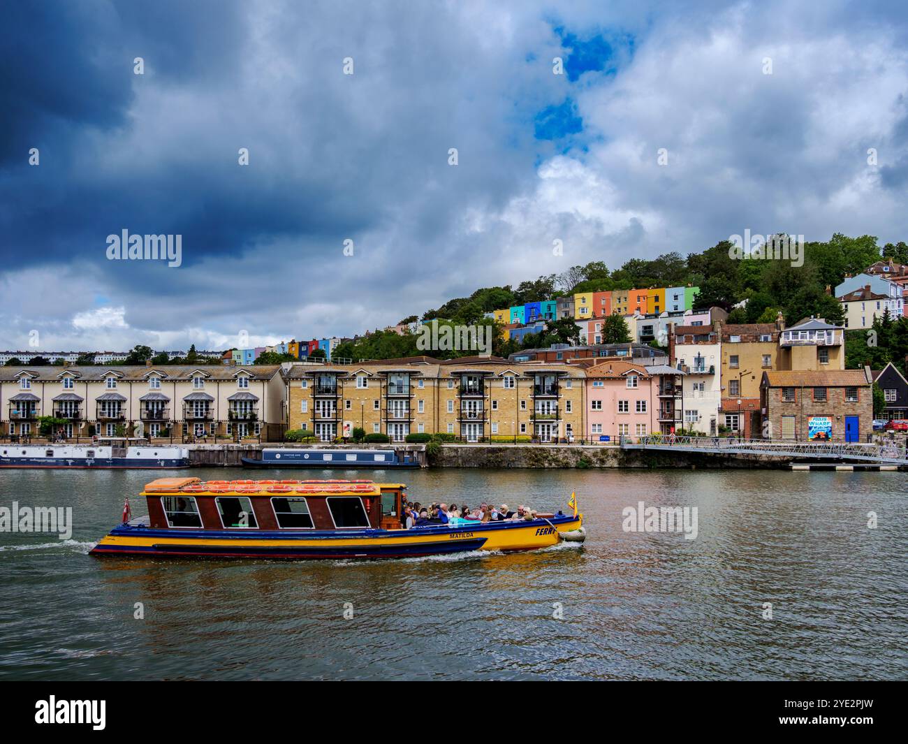 Floating Harbour, Bristol, Angleterre, Royaume-Uni Banque D'Images