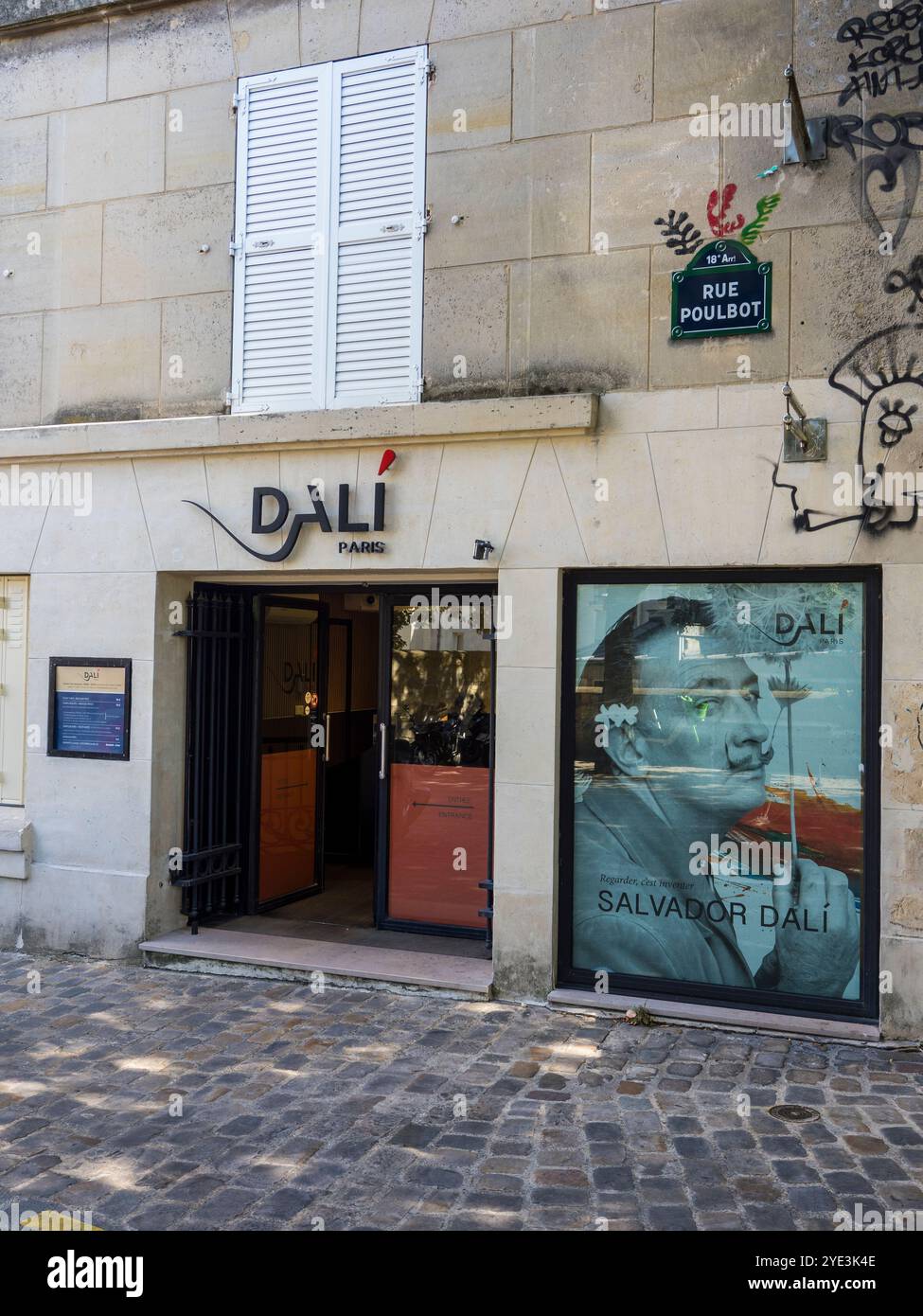 Musée Salvador Dali, Montmartre, Paris, France, Europe, UE. Banque D'Images