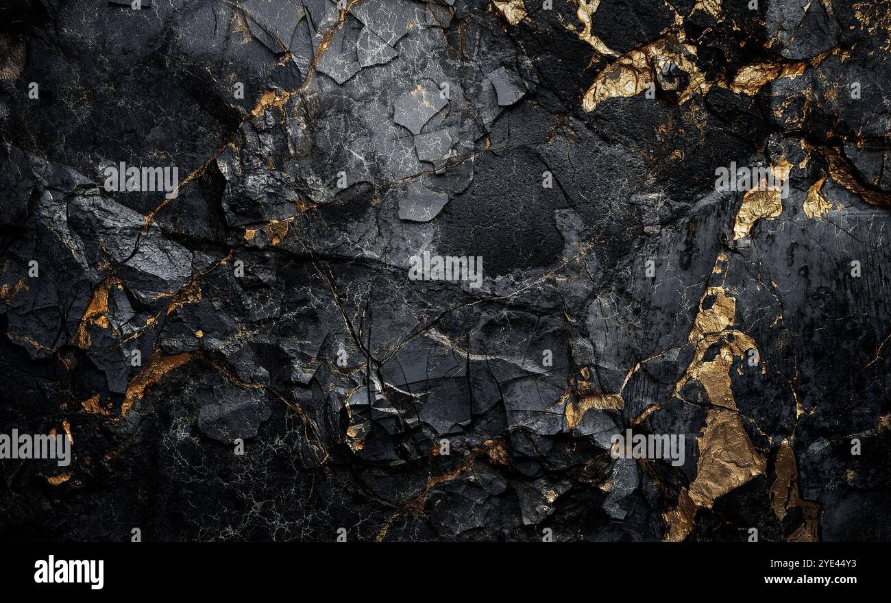 Fond de pierre noire. Vue frontale. Espace de copie gratuit.Empty vieux arrière-plans de texture de mur de ciment foncé ou de pierre. Banque D'Images