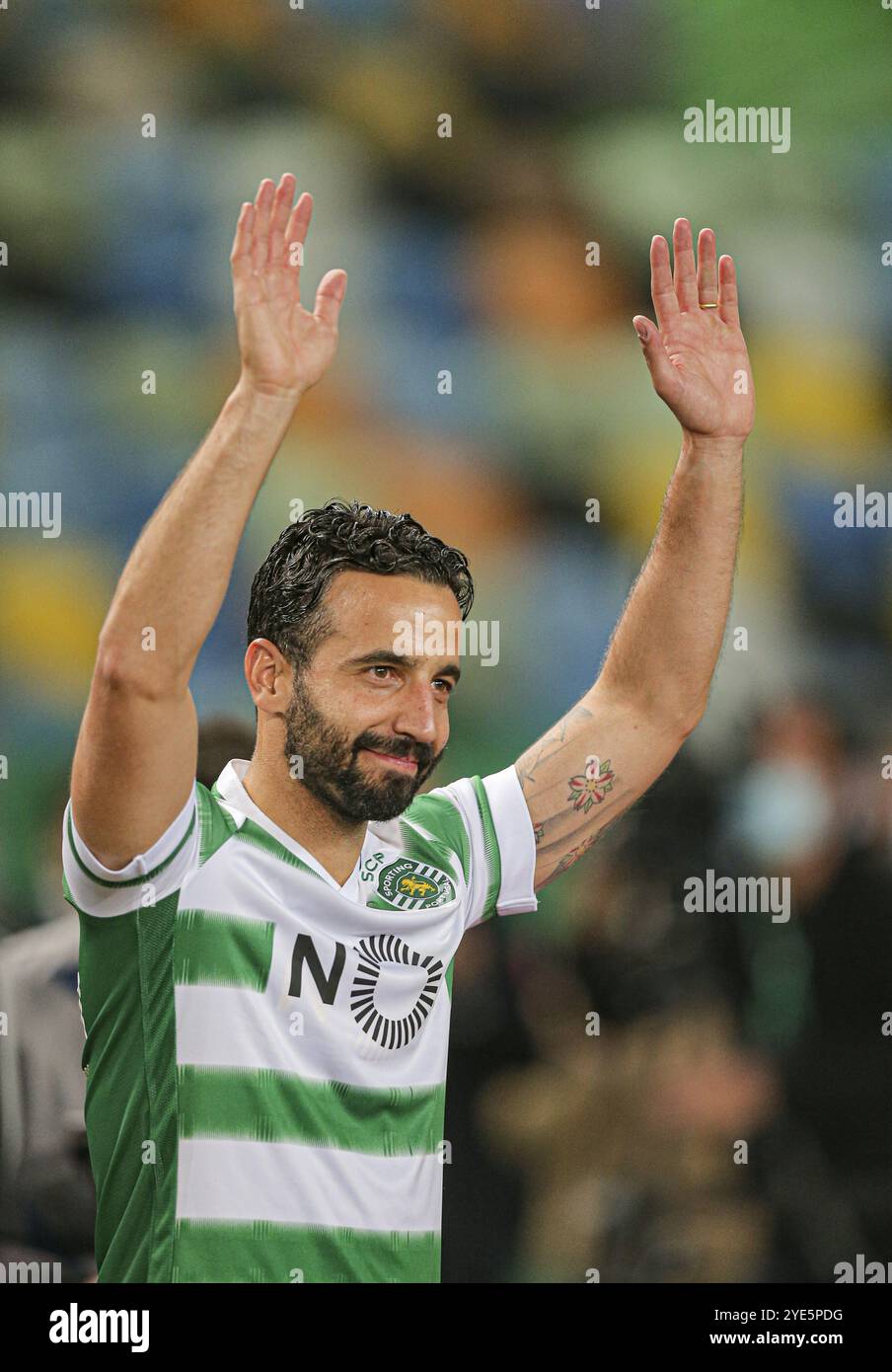 Lisbonne, 5/11/2021 - le Sporting Clube de Portugal était aujourd'hui champion national deux jours avant la fin du championnat national de football 2020/2021. Ruben Amorim. (Gerardo SantosGlobal images) crédit : Atlantico presse Lda/Alamy Live News Banque D'Images