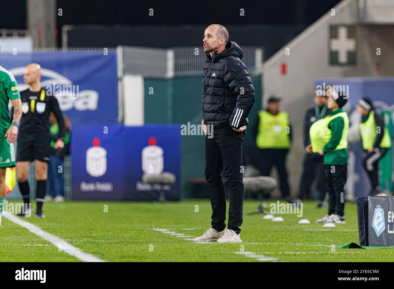 Bruno Baltazar (Radomiak Radom) vu pendant le match PKO BP Ekstraklasa entre les équipes de Radomiak Radom et Puszcza Niepolomice au Stadion Miejski im. Braci Czachorow. Banque D'Images