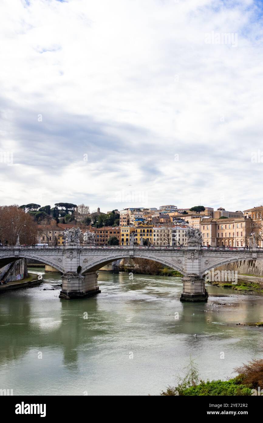 Ponts à Rome Banque D'Images