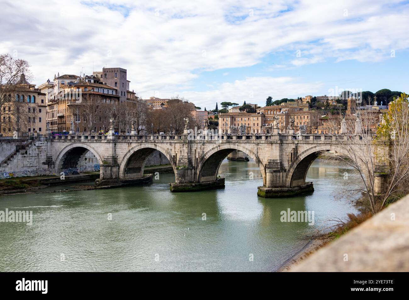 Ponts à Rome Banque D'Images