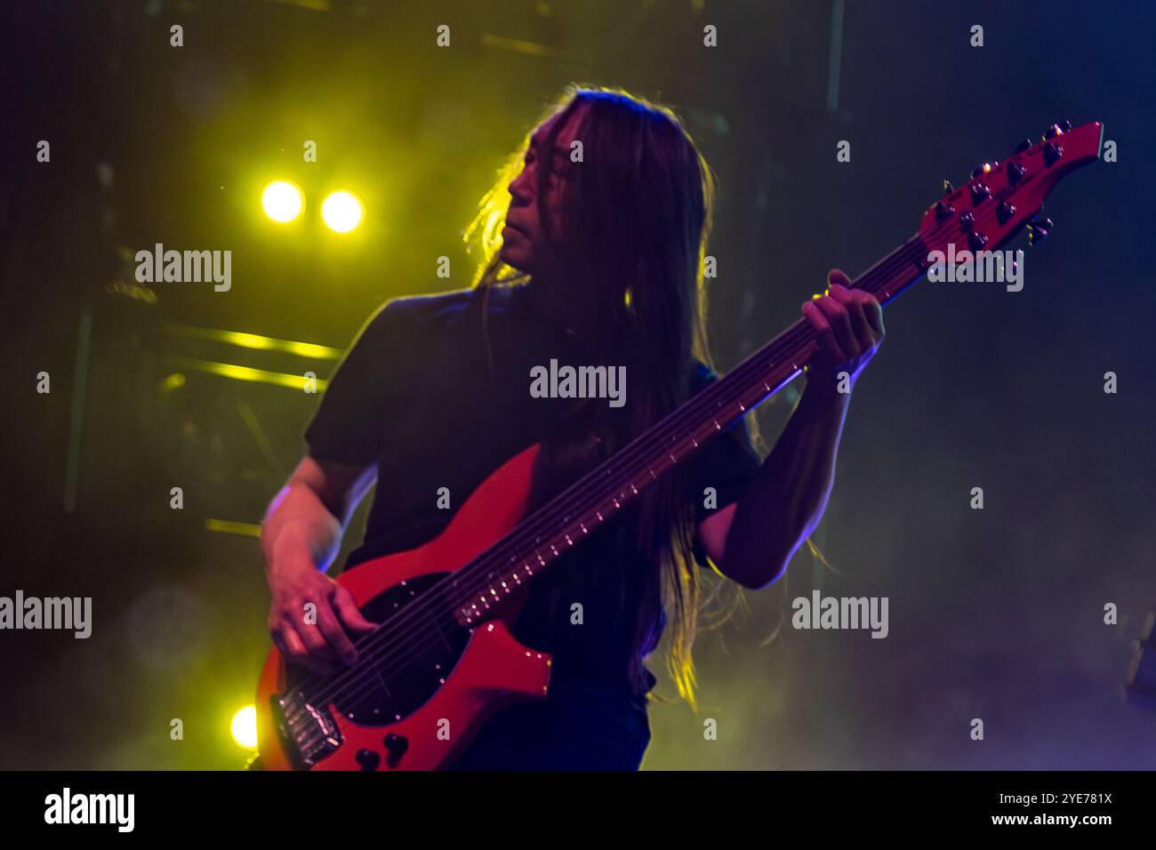 Octobre 29. 2024. Arena Zagreb, - la performance du Dream Theater, un groupe de metal progressif américain de Boston Banque D'Images