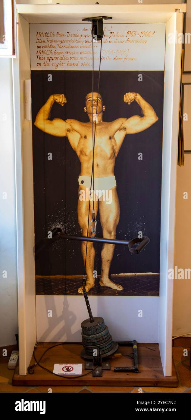 Musée Arnold Schwarzenegger à Thal, Autriche Banque D'Images