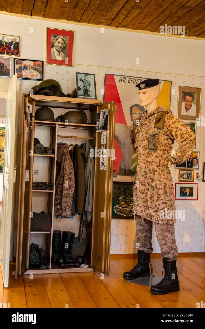 Musée Arnold Schwarzenegger à Thal, Autriche Banque D'Images