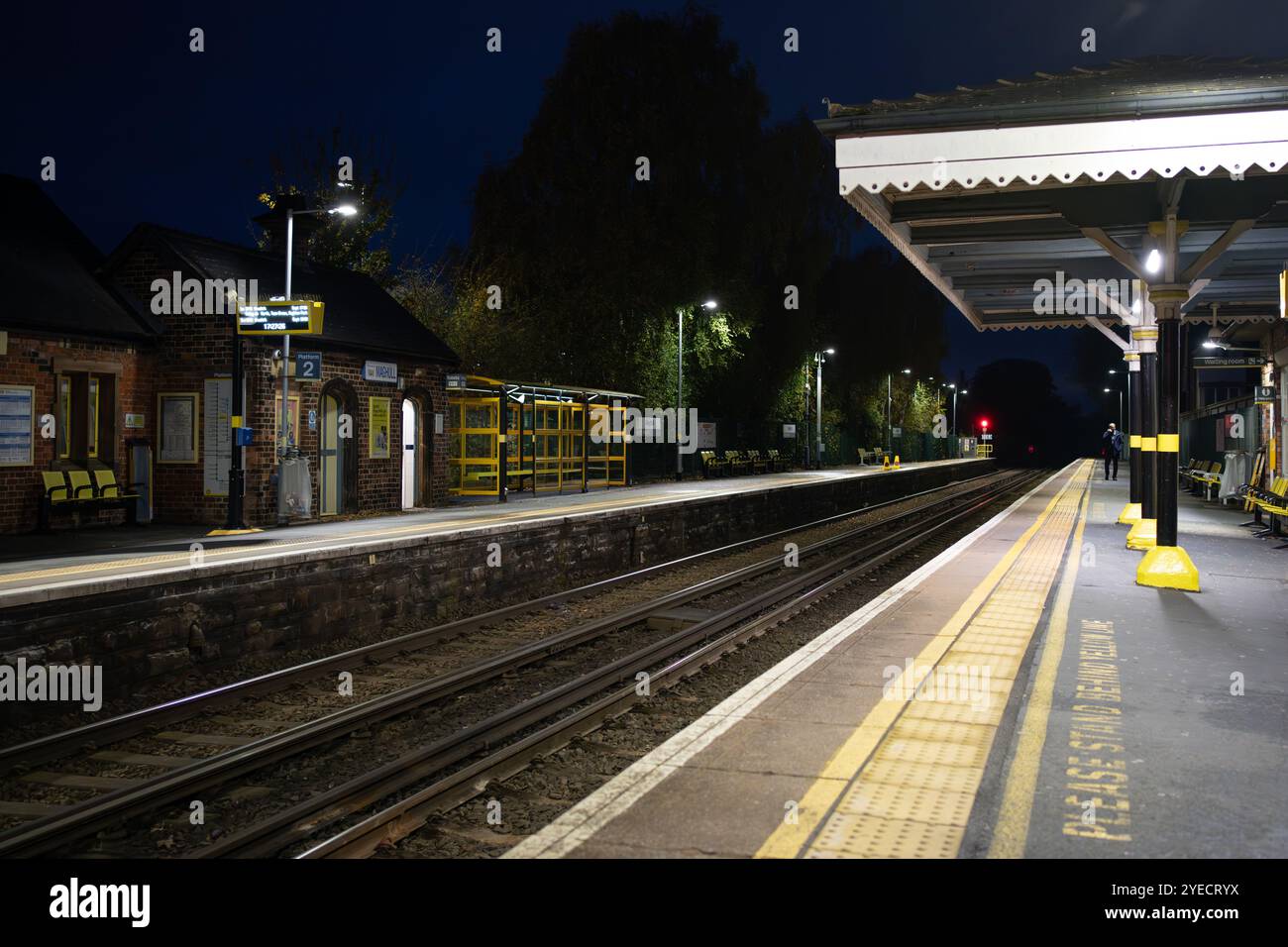 Maghull Station vainqueur de la meilleure gare d'Angleterre Banque D'Images