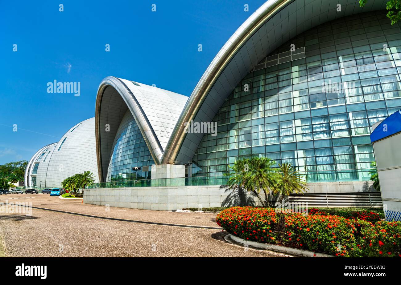 Académie nationale des arts de la scène à Port of Spain, Trinité-et-Tobago : un pôle culturel pour les arts Banque D'Images