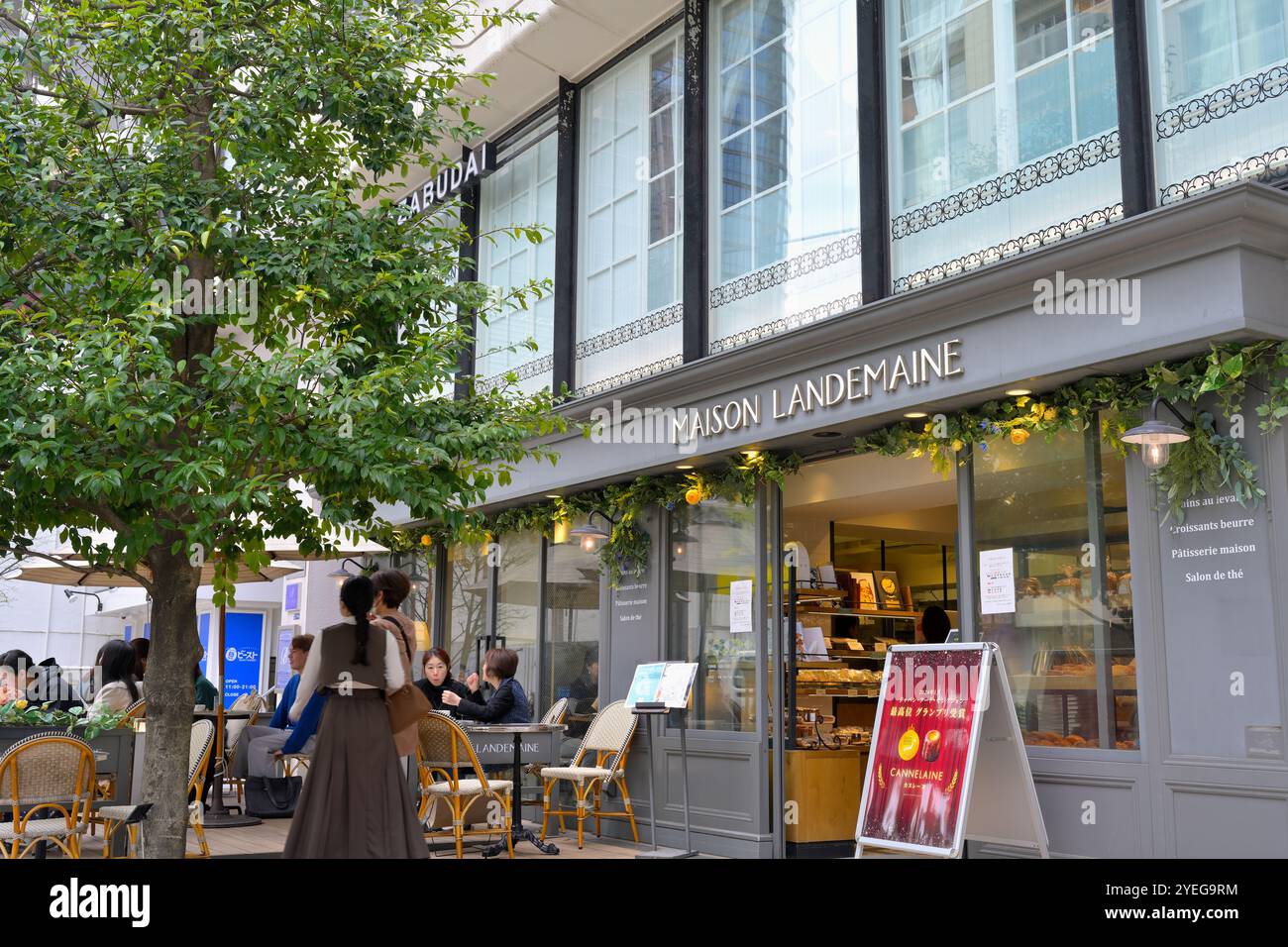 Midtown - Détails pittoresques de l'emblématique Tokyo, JP Banque D'Images