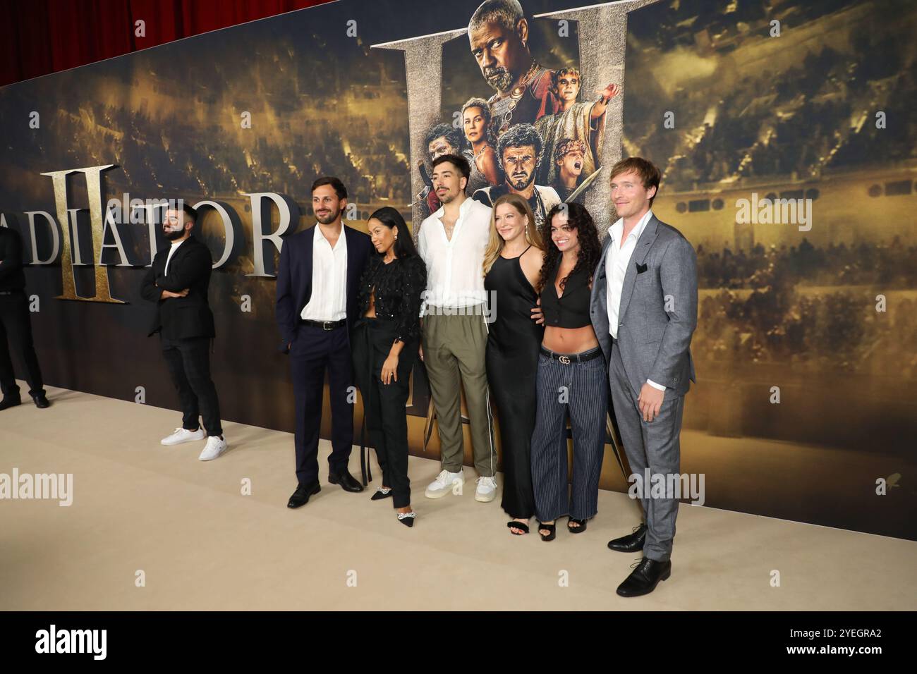 Sydney, Australie. 30 octobre 2024. TBC assiste à la première australienne de GLADIATOR II à l'ICC SYDNEY, Darling Harbour Theatre, 14 Darling Drive. Crédit : Richard Milnes/Alamy Live News Banque D'Images