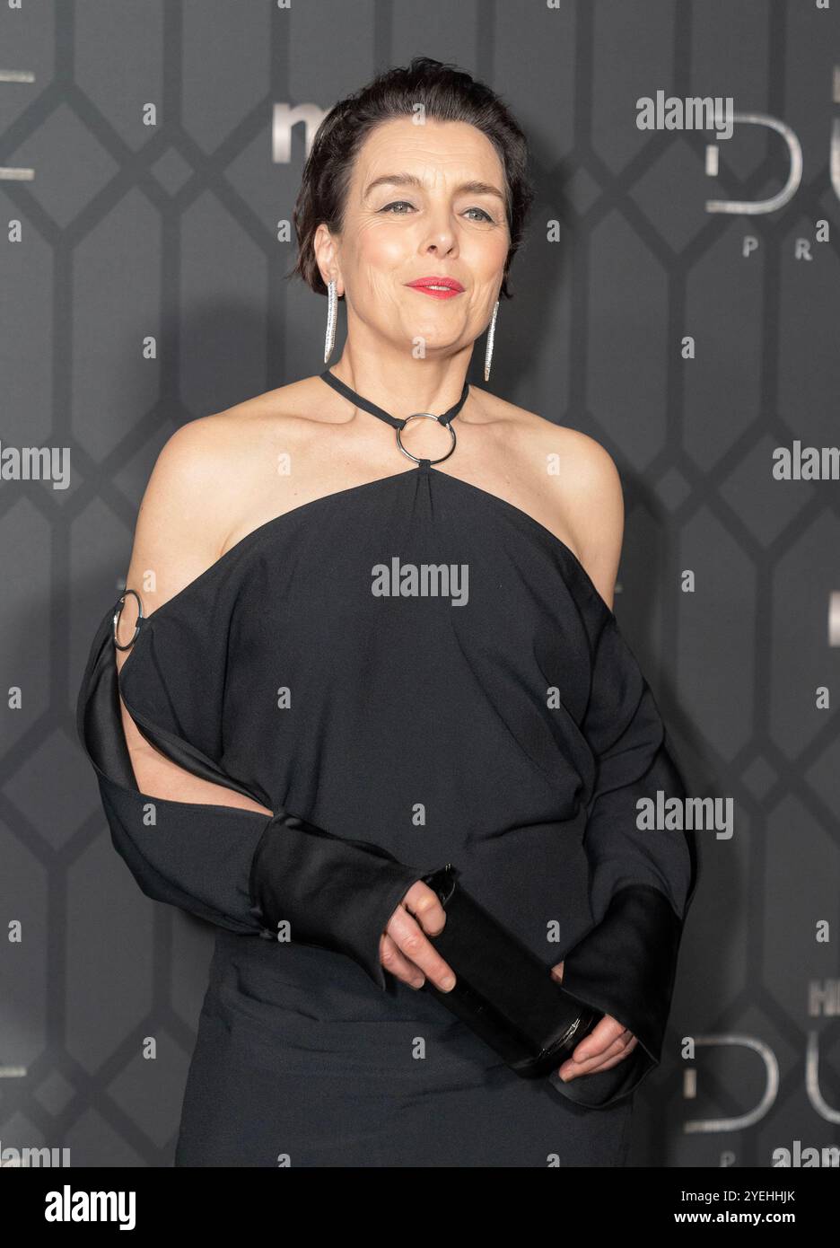 New York, NY, États-Unis, 30 octobre 2024 : Olivia Williams assiste à la première de la série dramatique originale de HBO 'Dune : Prophecy' au Jazz au Lincoln Center de New York le 30 octobre 2024. Crédit : Lev Radin/Alamy Live News Banque D'Images