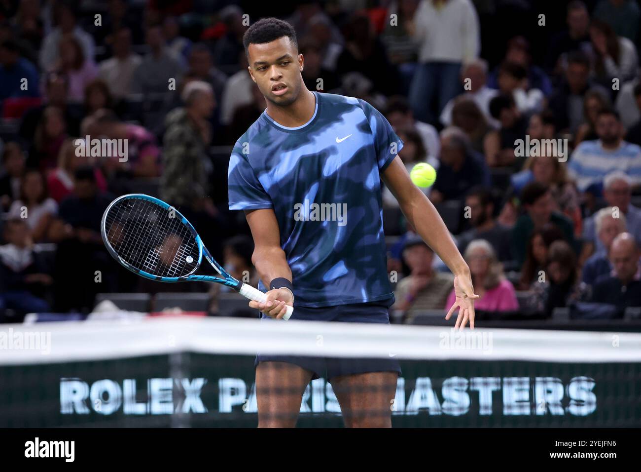 Paris, France. 30 octobre 2024. Giovanni Mpetshi Perricard de France lors du 3e jour du Rolex Paris Masters 2024, un tournoi de tennis ATP Masters 1000 le 30 octobre 2024 à Accor Arena à Paris, France - photo Jean Catuffe/DPPI crédit : DPPI Media/Alamy Live News Banque D'Images