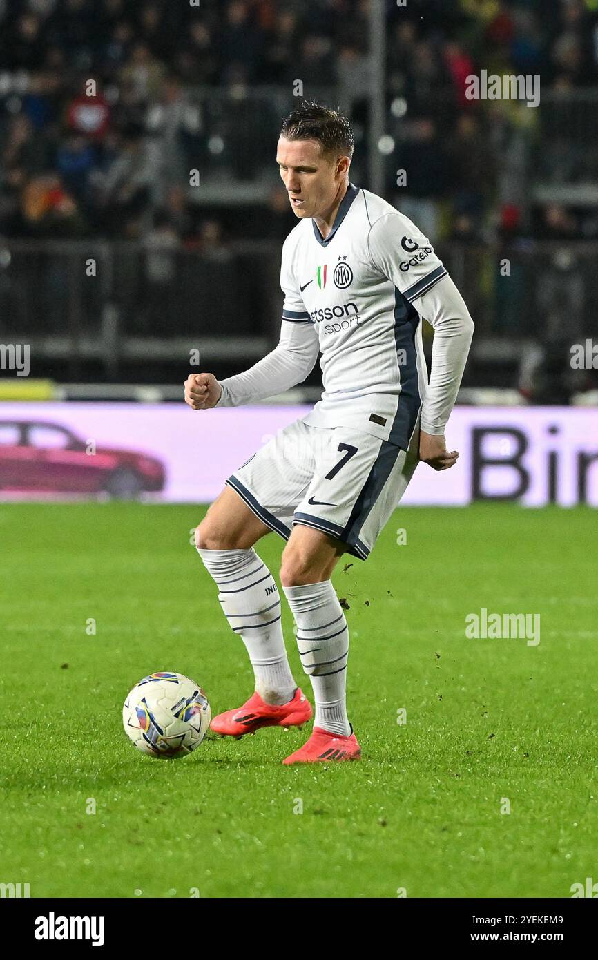 30 octobre 2024, Carlo Castellani Stadium, Empoli, Italie ; Serie A EniLive Football ; Empoli contre Internazionale Milan ; Piotr Zielinski du FC Inter Banque D'Images