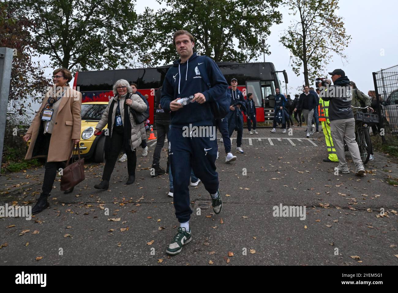 UTRECHT - Tim Pieters de l'USV Hercules arrive lors du match KNVB Beker entre l'USV Hercules (AM) et le Sparta Rotterdam au Sportcomplex SV Kampong le 31 octobre 2024 à Utrecht, pays-Bas. ANP GERRIT VAN KEULEN Banque D'Images