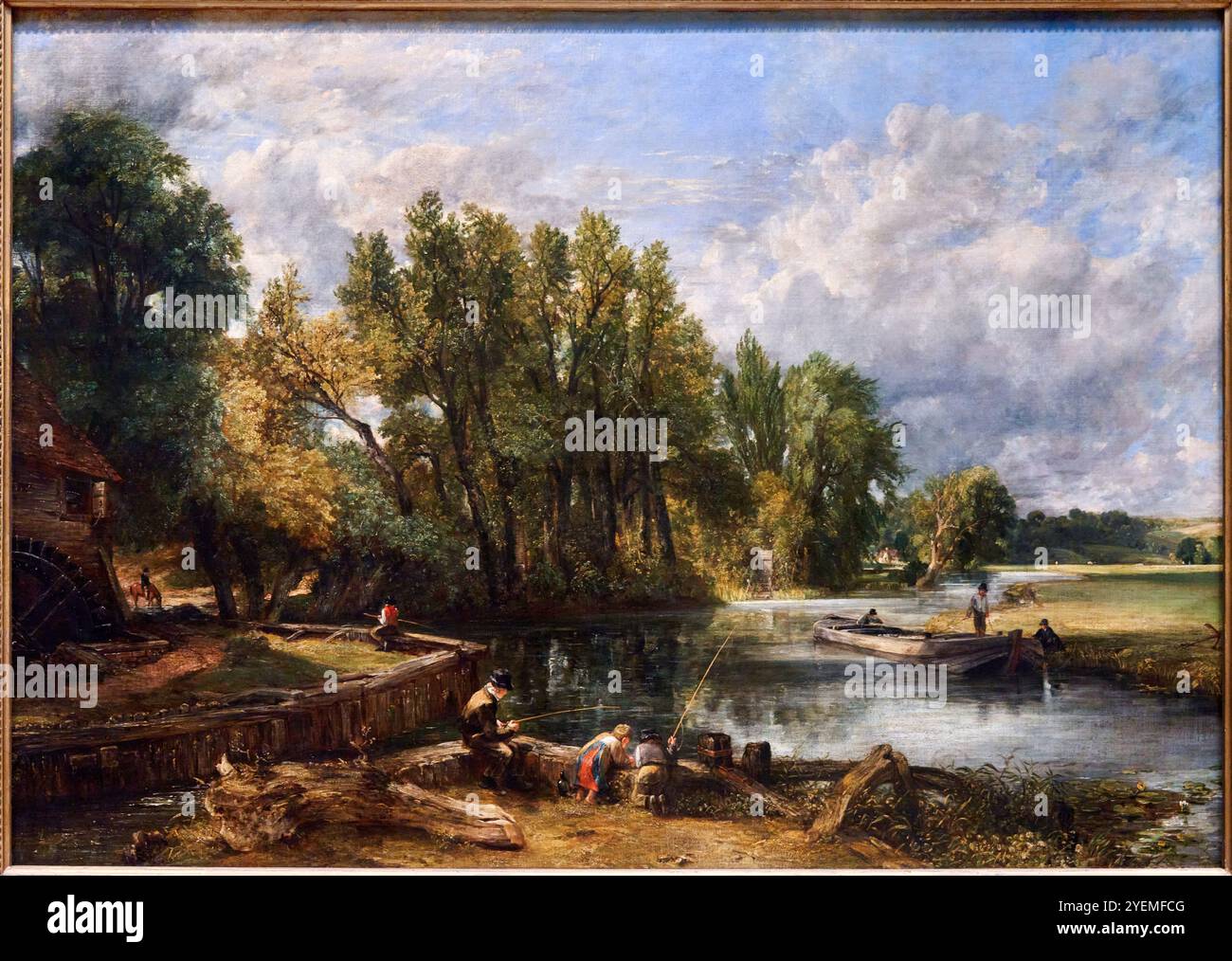 Stratford Mill, 1820, John Constable (1776-1837), The National Gallery, London, ROYAUME-UNI Banque D'Images