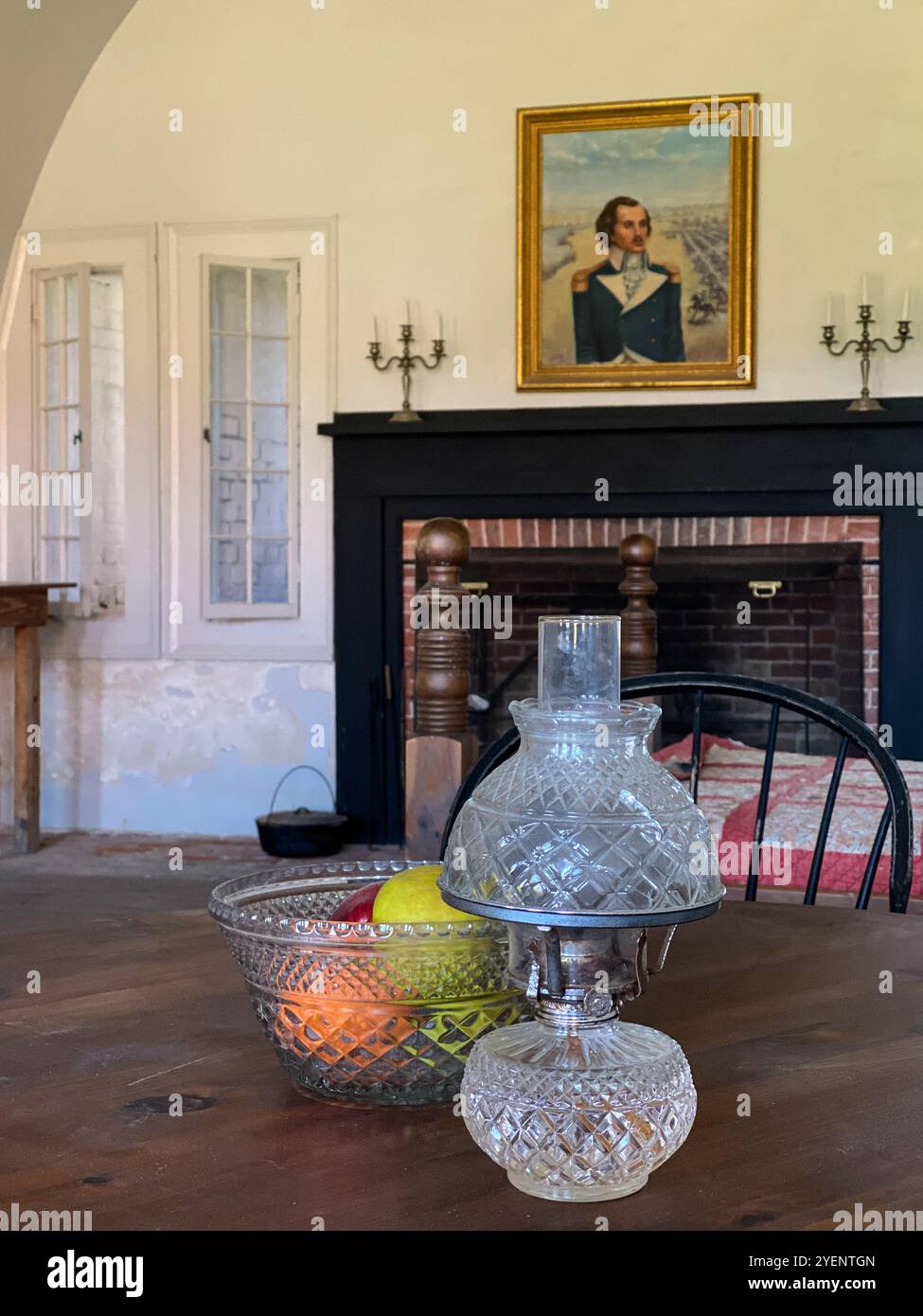 Monument national de fort Pulaski, Savannah, Géorgie, États-Unis - Image de stock capturée avec un smartphone