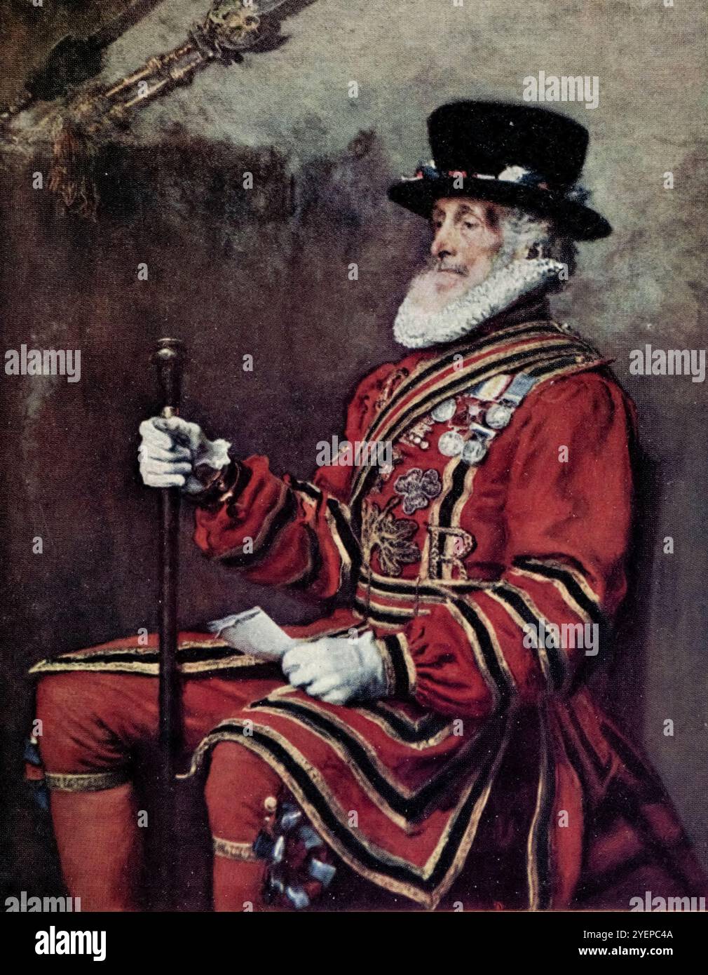 John Charles Montague, Yeoman de la Garde partie de la série « Tour de Londres » Banque D'Images