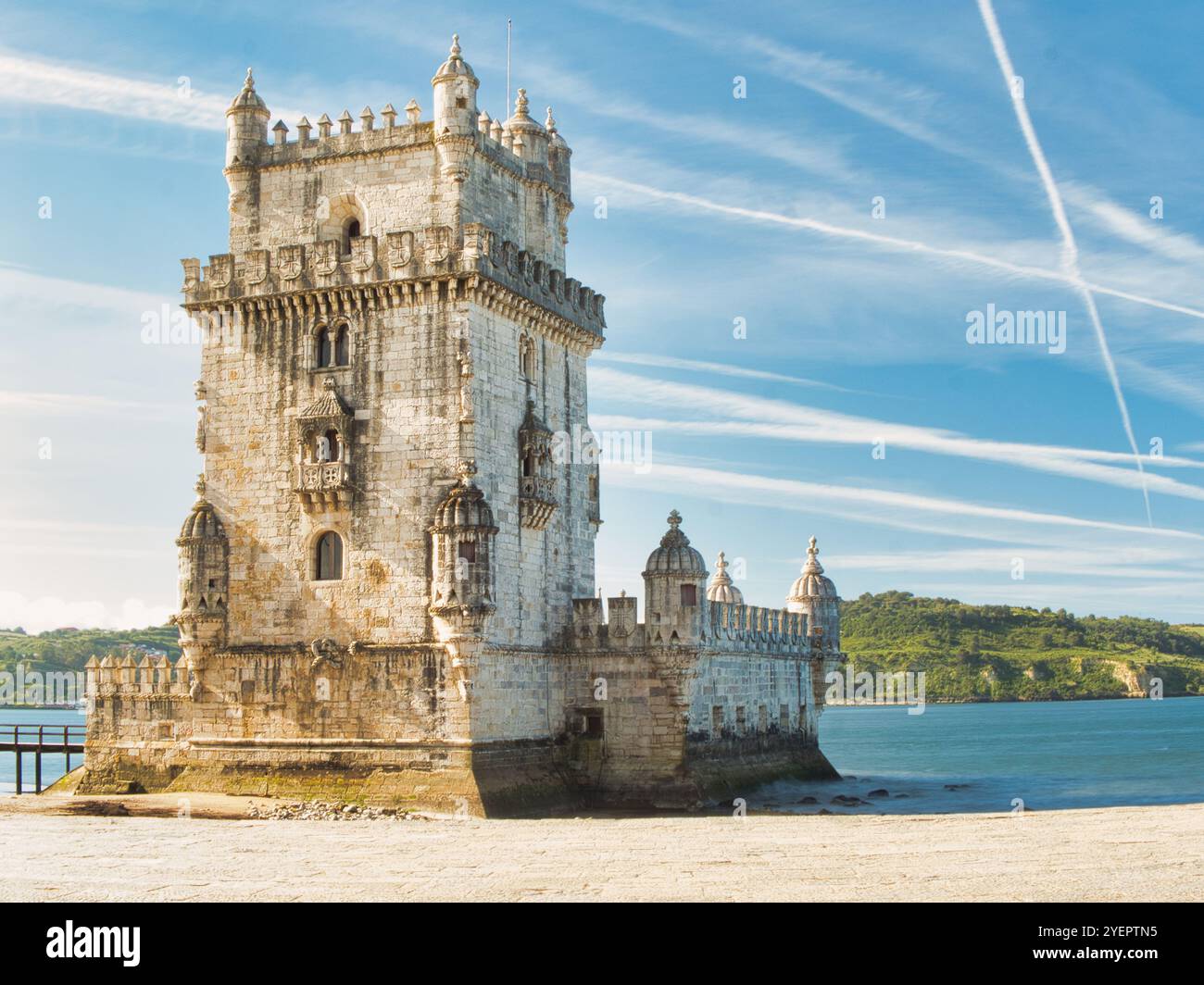 Tour de Belem ou Tour de St Vincent Banque D'Images