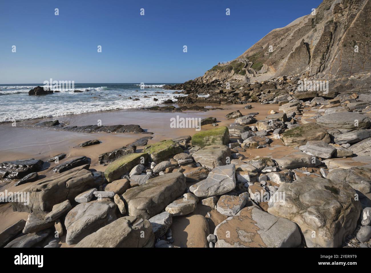 Côte de Barrika à Bilbao, pays Basque, Espagne, Europe Banque D'Images