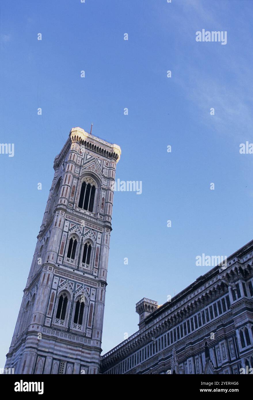 Le clocher de Giotto Banque D'Images