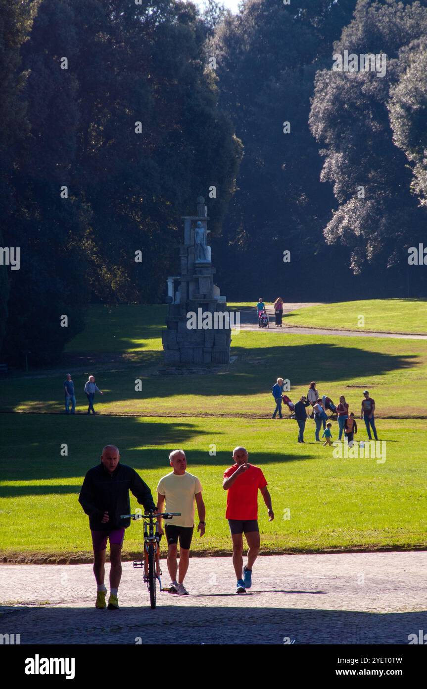 Bois royal de Capodimonte, Naples Banque D'Images