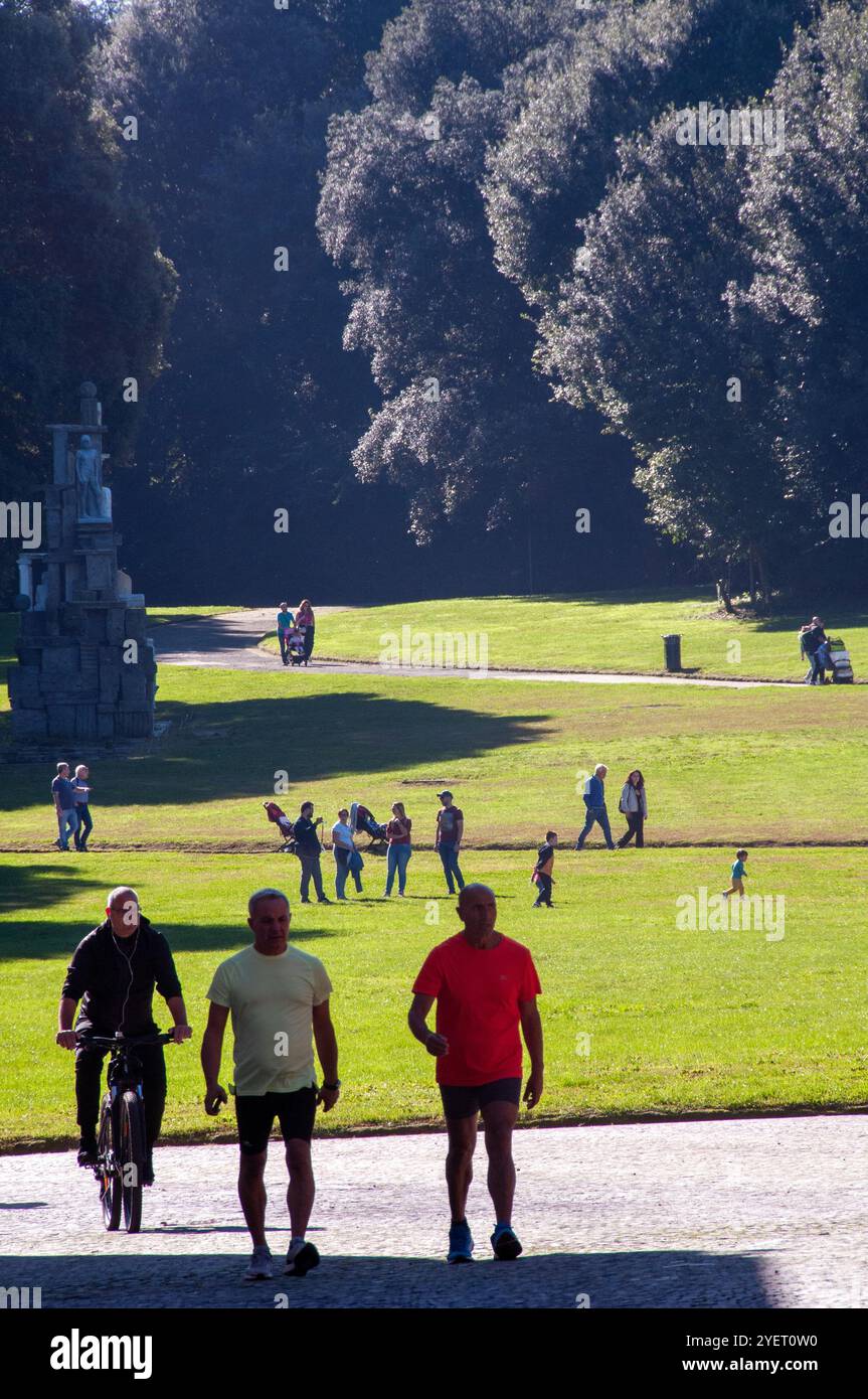 Bois royal de Capodimonte, Naples Banque D'Images