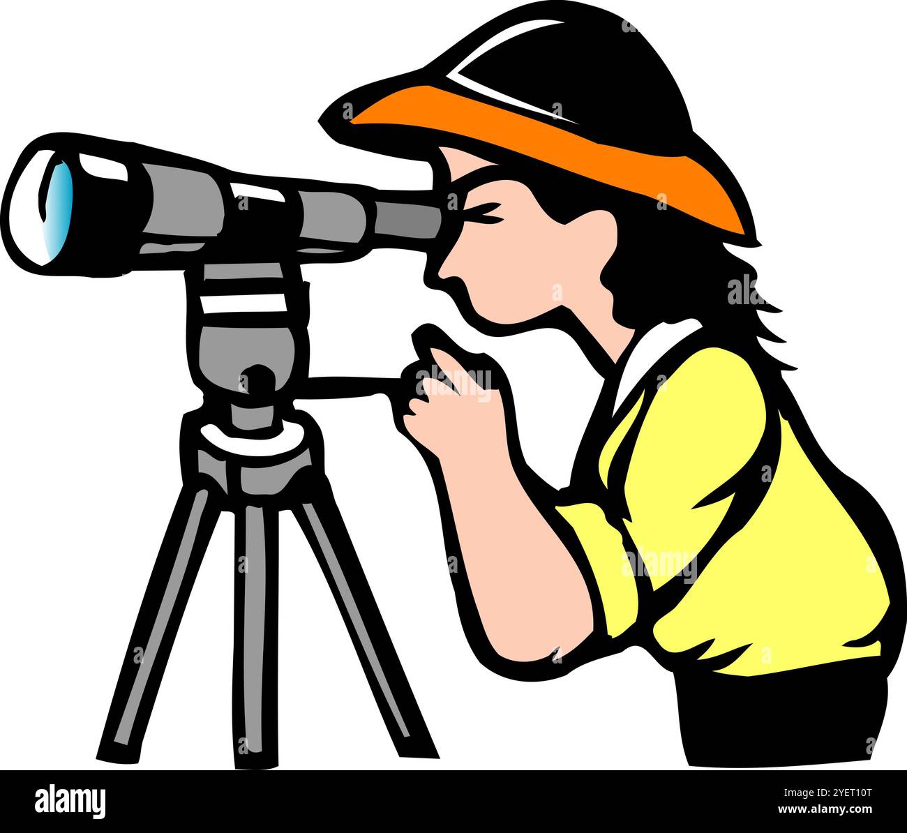 Observation des oiseaux Banque D'Images