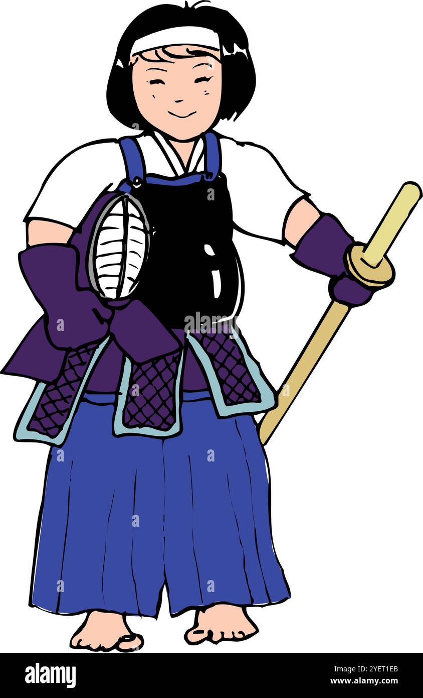 Kendo Banque D'Images