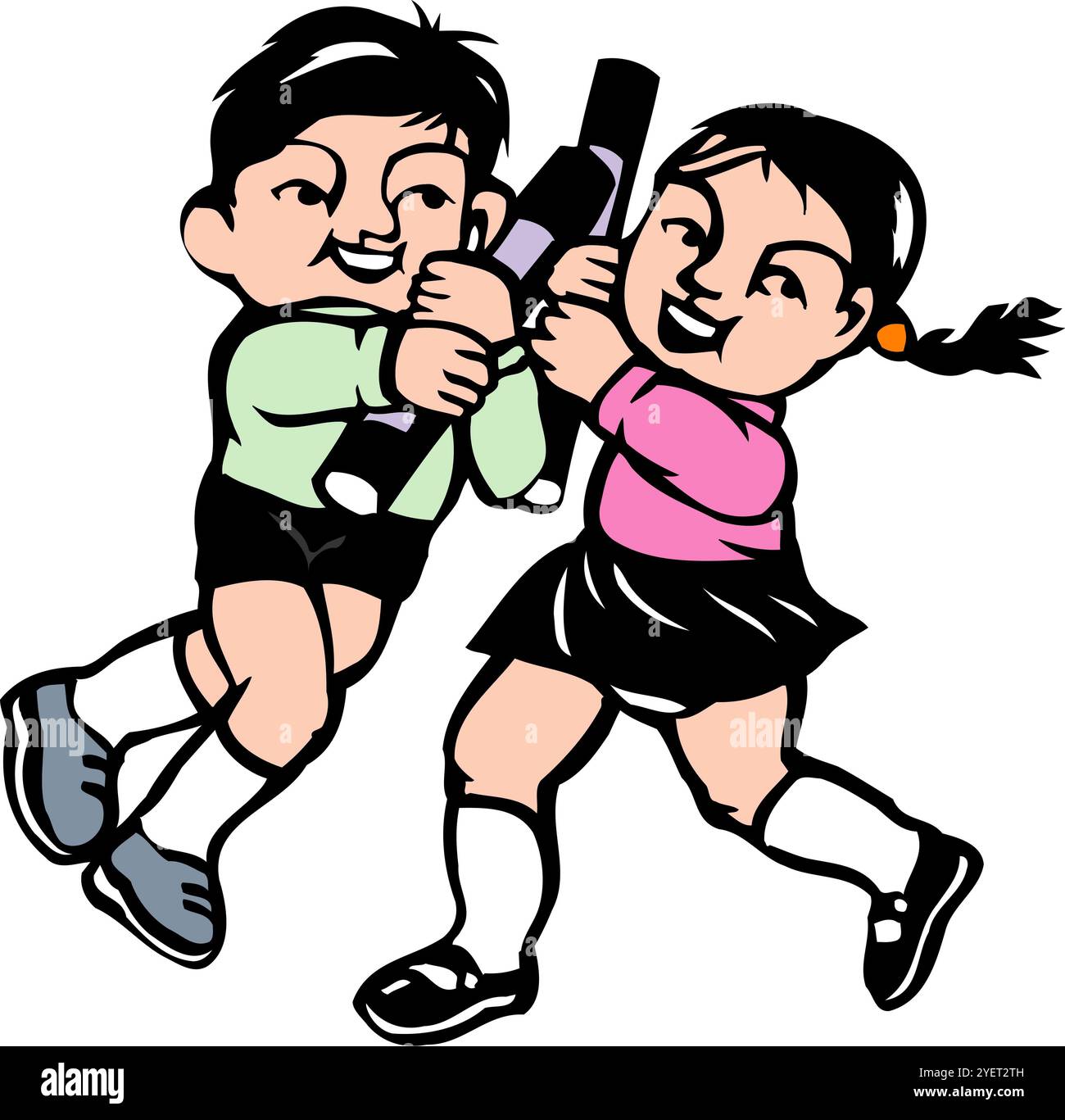 Diplômés de l'école primaire Banque D'Images