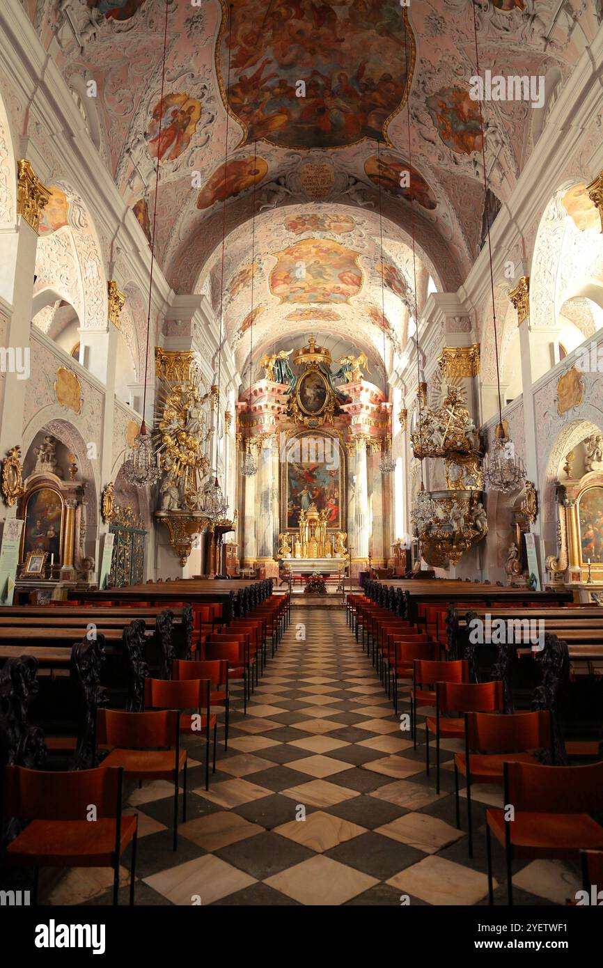 église klagenfurth Banque D'Images
