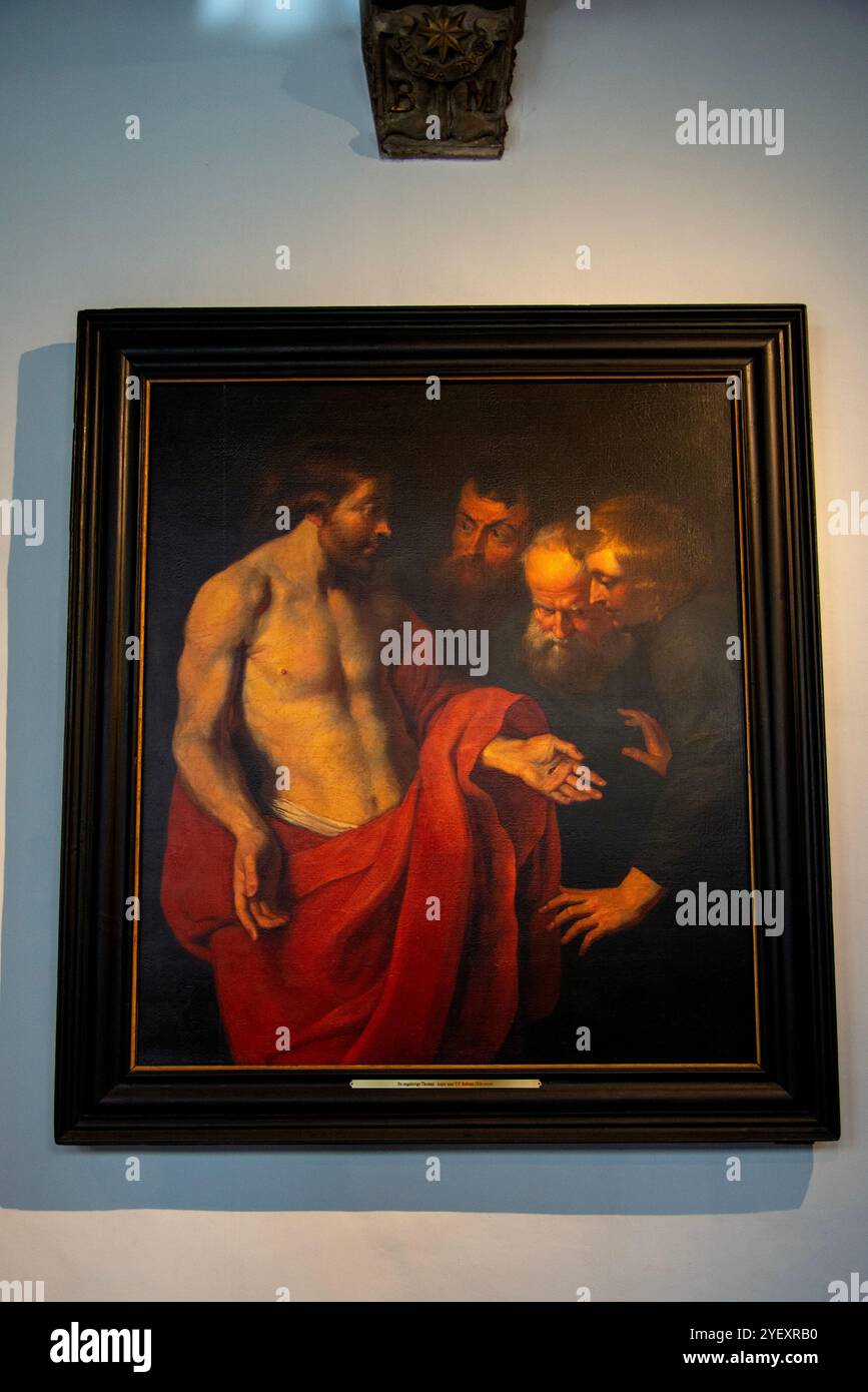 Douter de Thomas au Musée Planrtin-Morertus à Anvers, Belgique. Banque D'Images