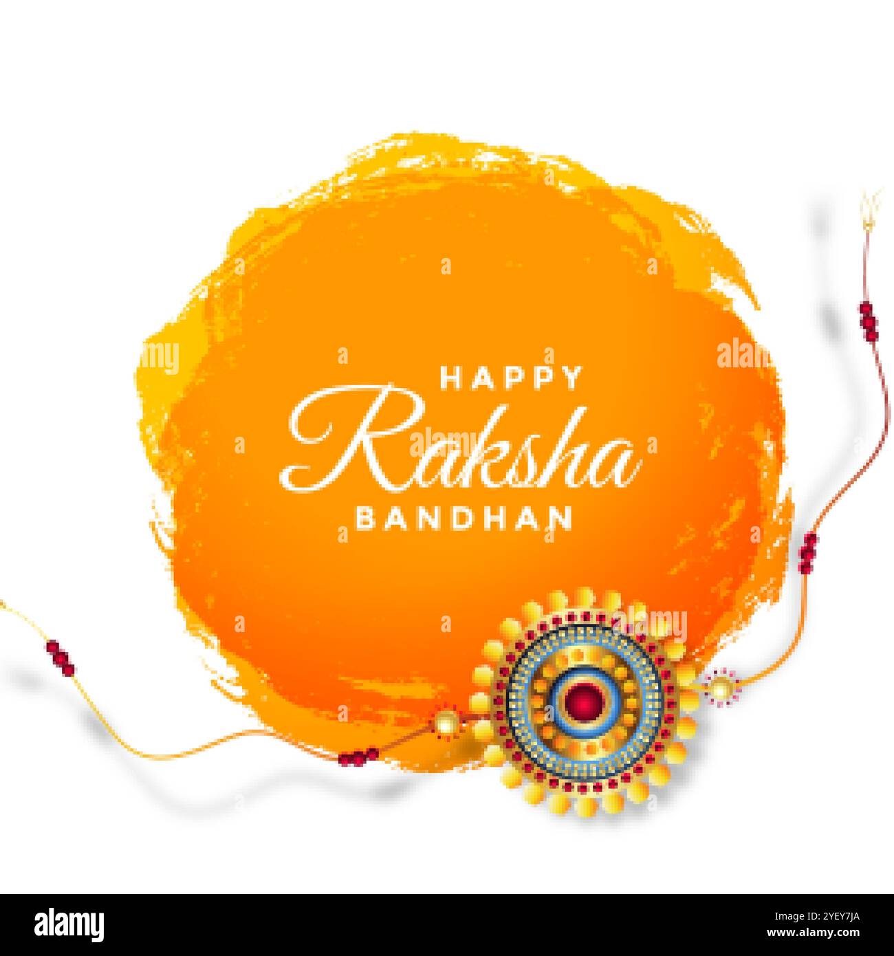 joyeux raksha bandhan festival salutation fond design Illustration de Vecteur