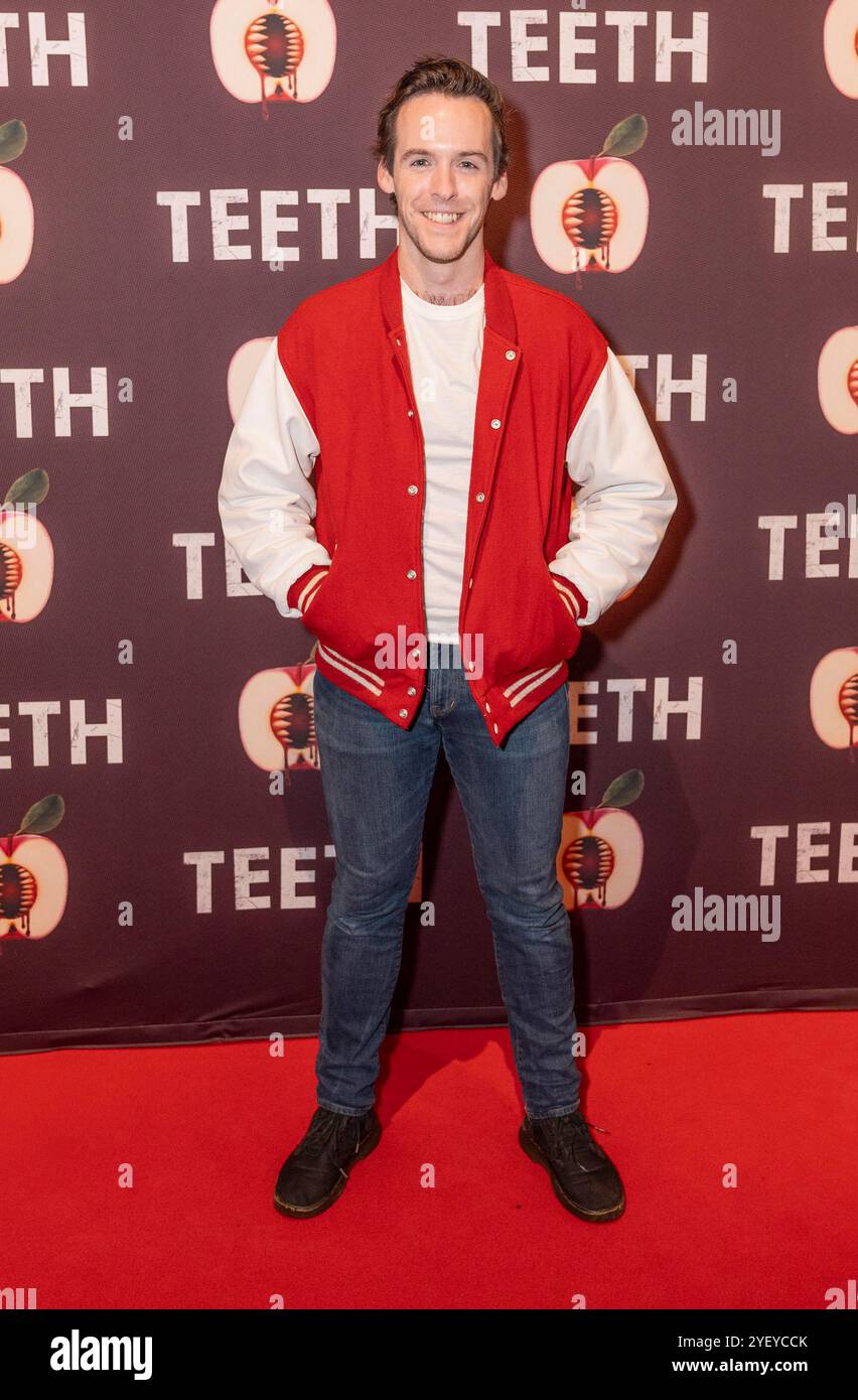 New York, New York, États-Unis. 31 octobre 2024. Sean Doherty assiste à la soirée d'ouverture Off-Broadway pour la comédie musicale 'Teeth' au New World stages Theatre à New York le 31 octobre 2024 (crédit image : © Lev Radin/ZUMA Press Wire) USAGE ÉDITORIAL SEULEMENT! Non destiné à UN USAGE commercial ! Banque D'Images