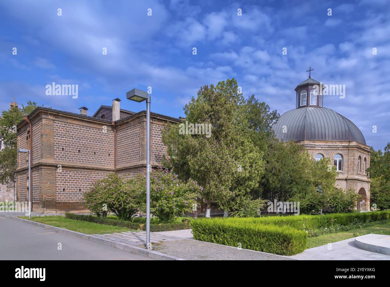 Le Séminaire théologique Gevorkian est un institut universitaire théologique de l'Église apostolique arménienne à Vagharshapat, Arménie, Asie Banque D'Images
