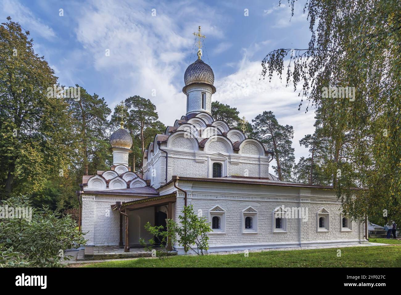 Église de l'Archange Michel dans le domaine Arkhangelskoye, Russie, Europe Banque D'Images