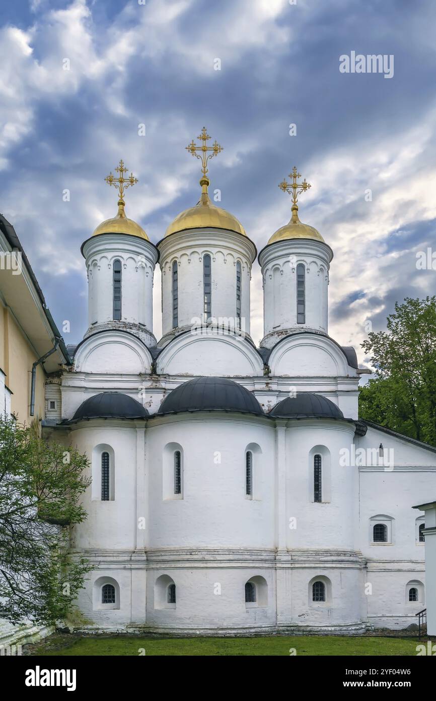 Cathédrale Spaso-Preobrazhensky dans le monastère Spaso-Preobrazhensky, Yaroslavl, Russie, Europe Banque D'Images