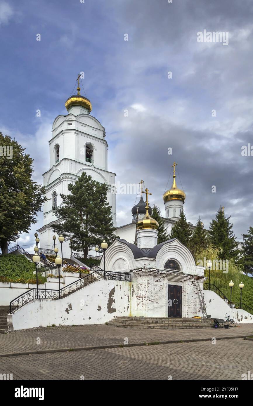 Cathédrale Sainte-Trinité est la cathédrale principale de la ville de Vyazma, région de Smolensk, Russie, Europe Banque D'Images