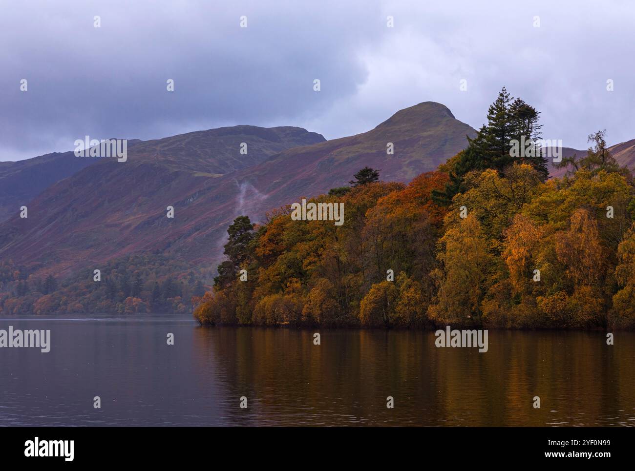 Derwent Water Lake District Banque D'Images