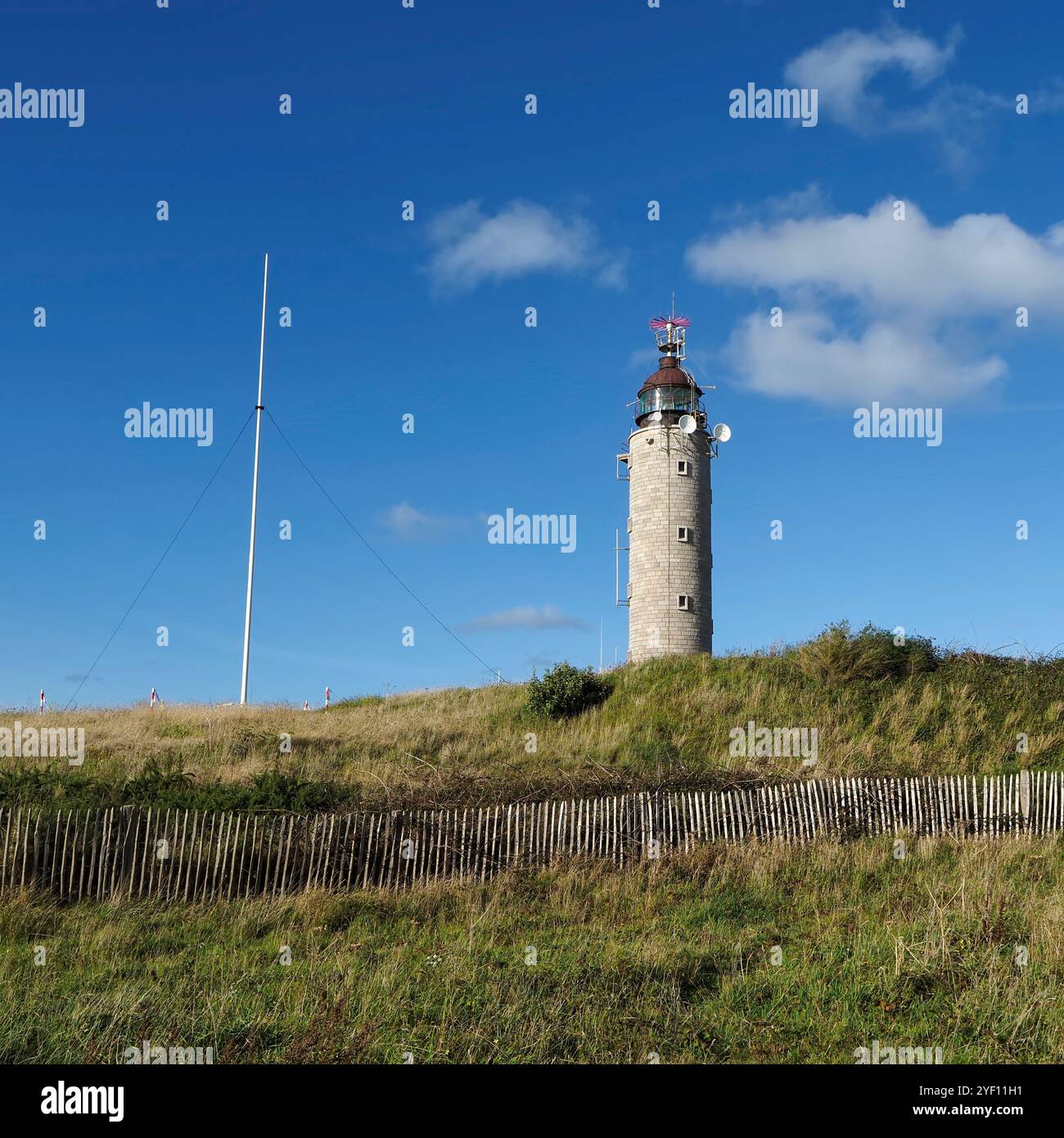 Maison lumineuse Cap gris-nez, France, Europe, Banque D'Images