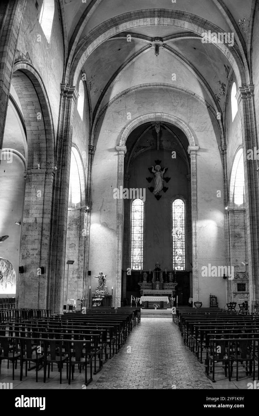 Église notre-Dame-de-l'Assomption à la Ciotat France Banque D'Images